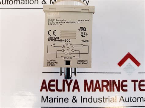 Omron H3Cr-a8-600 Timer Model.A – Aeliya Marine Tech