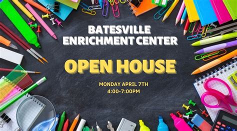 Batesville Enrichment Centers Spring Open House, 208 W Pearl St ...