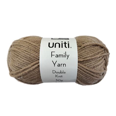 Uniti Yarn Family Double Knit Natural 50g Natural | The Warehouse