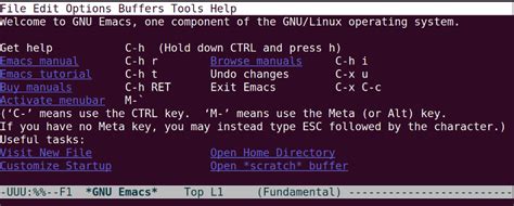 Emacs Linux Basic 的图像结果