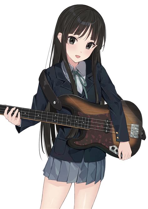 Akiyama Mio (Mio Akiyama) - K-ON! - Image by Hiroto/ヒロト #4067587 ...