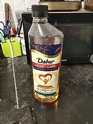 Dabur Heart Care Oil - 1 Ltr bottle | Heart Healthy cooking oil infused ...