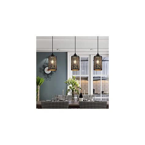Farmhouse Black Pendant Light Fixture, Vintage Mini | Ubuy India