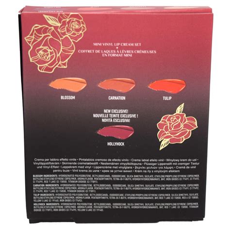 Kat Von D Mini XO Vinyl Lip Creme Lip Gloss Liquid Lipstick Obsession ...