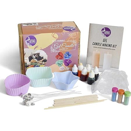iKalaa 3 in 1 Scented Candles Making DIY Kit with 81 Items including ...