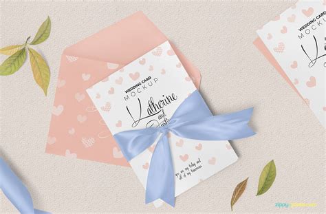 Wedding Invitation Card Mockup Download for Free - DesignHooks