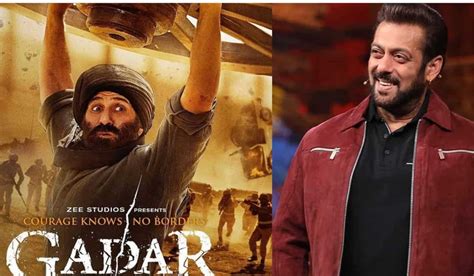 Gadar 2: THIS is how Salman Khan congratulated Sunny Deol for the film ...