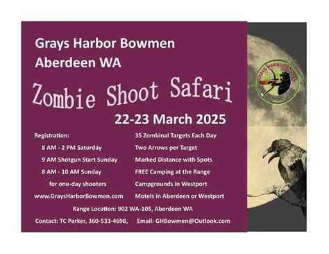 Zombie Shoot Safari, 902 State Route 105, Aberdeen, WA, United States ...