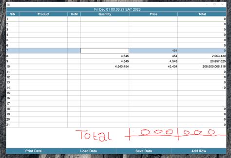 Image result for JTable Java Swing Add Row