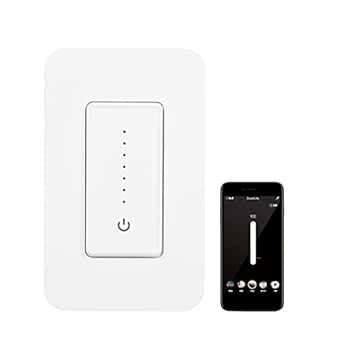 WiFi Smart Dimmer Switch Fan Speed Controller Compatible with Alexa ...
