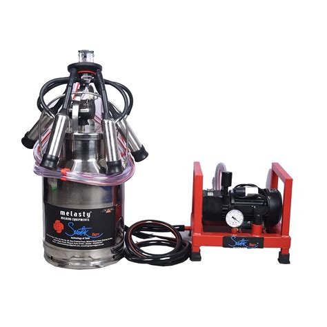 POD Milking Machine with Single Can Assembly 20 Lit for Cow-Swastik ...