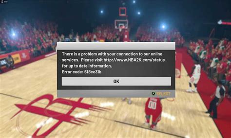 NBA 2K Error Code 6F8ce31b 的图像结果