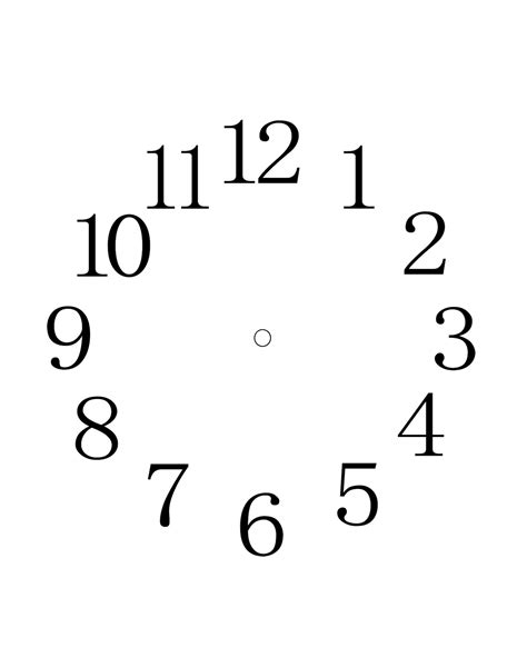 Image result for 1 Inch Clock Numbers