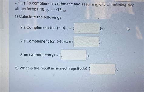 Image result for 2 Complement Arithmetic