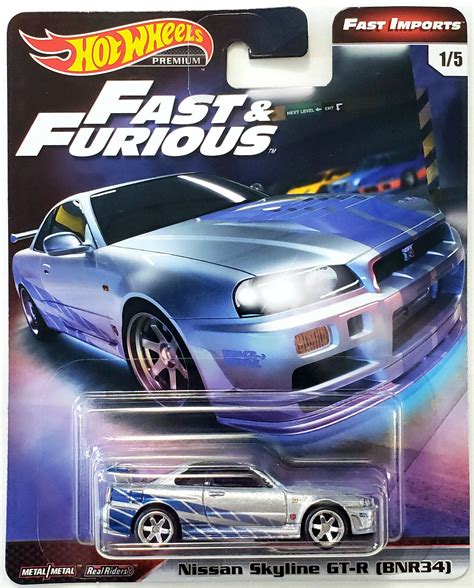 Buy Hot Wheels Mainline Premium Nissan Skyline GT-R R30 R32 R33 R34 R35 ...