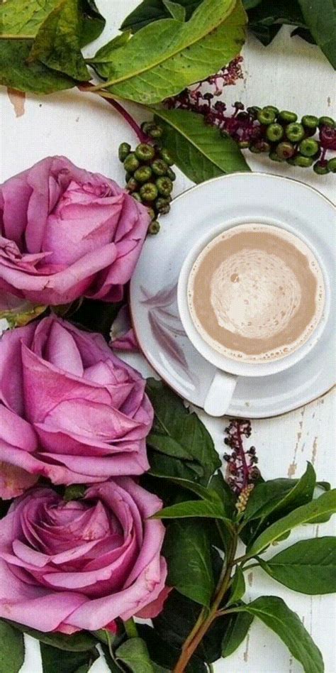 Coffee and Tea GIFs | Coffee time gif aesthetic, Coffee and flowers ...