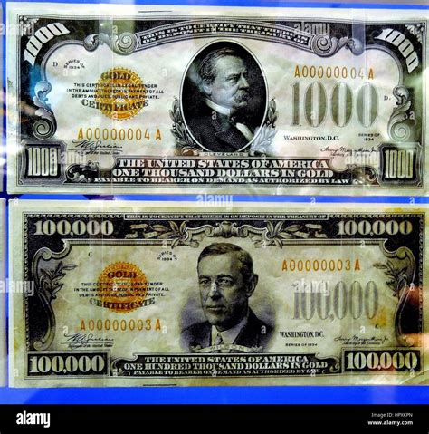 Rare U.S. Currency Stock Photo - Alamy