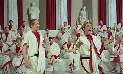 "Friends, Romans... Countrymen. I know!" - Carry on Cleo quote