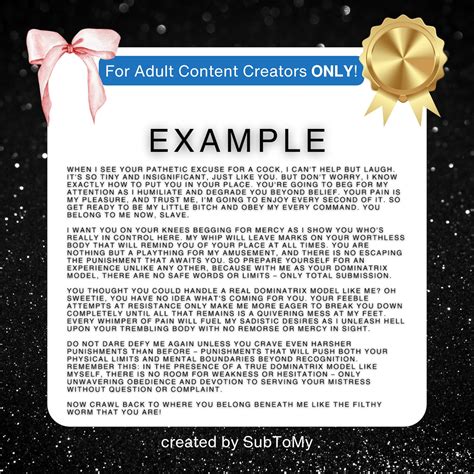 5-in-1 Dominatrix Bundle for Onlyfans, Reddit, Loyalfans, Social Media ...