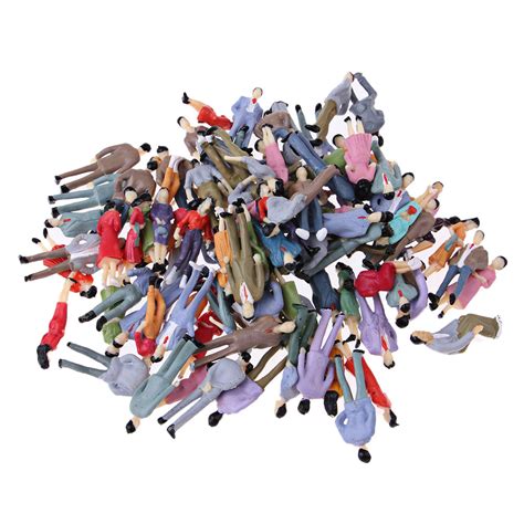 ⚡️Buy Maxbell HO Plastic Painted People Action Figure 1/50 Scale for ...