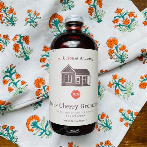 Dark Cherry Grenadine Syrup- pH Alchemy – Sugartown Mercantile