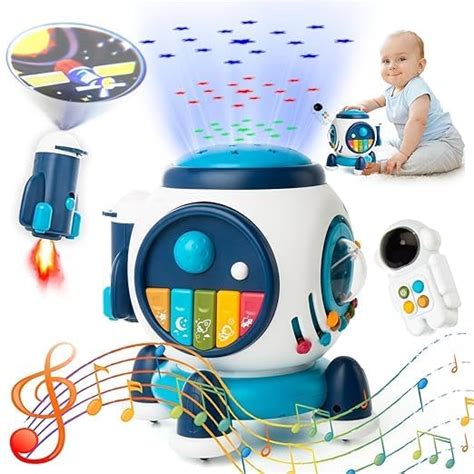 Buy KIZJORYA Baby Musical Toys for Toddlers 1-3, Light up Music ...