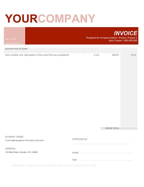 Image result for Invoice Format