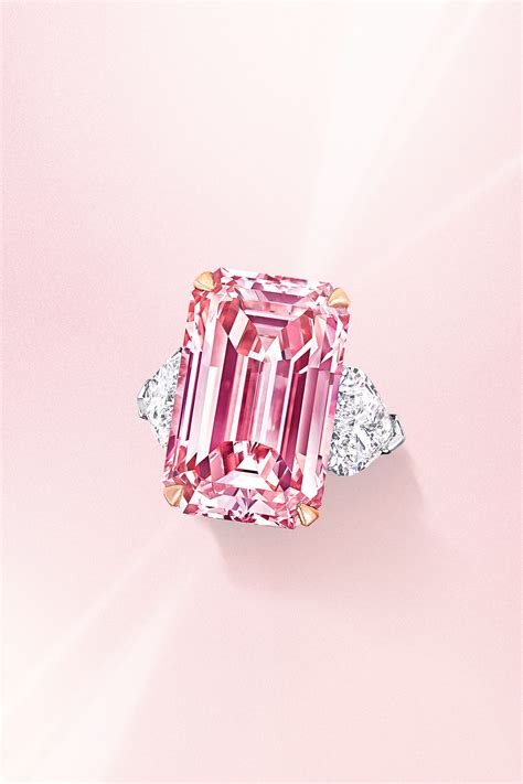 Rare Pink Diamond Ring