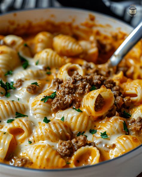 Creamy Beef and Shells: A Delicious Pasta Dish | Recipe | Pasta dinner ...