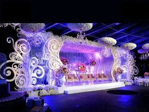 Farhaan Royal New Handmade Fiberglass Stage for Wedding Purpose - Wood