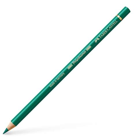 Faber-Castell POLYCHROMOS ARTIST COLOUR PENCILS DARK PHTHALO GREEN ...