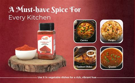 Agro Mantra Kashmiri Chilli Powder 100g | Vibrant Red Color & Mild Heat ...
