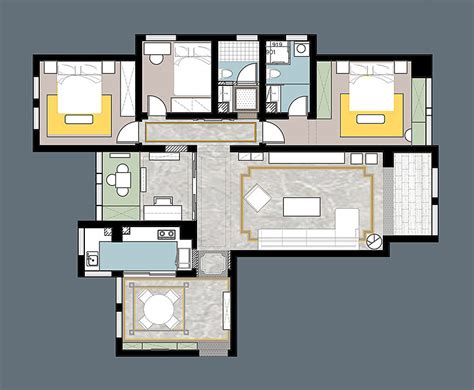 装修不想大改，房间小调整、舒适大变样，143平方4房户型优化改造怎么做到的？ - 知乎