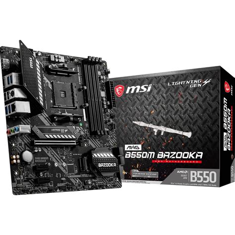 Buy MSI MAG B550M BAZOOKA Desktop Motherboard at Ubuy India