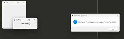 Tkinter Multiple Windows 的图像结果
