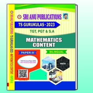 Ts Gurukulas-2023 Mathematics Content Paper3: Buy Ts Gurukulas-2023 ...