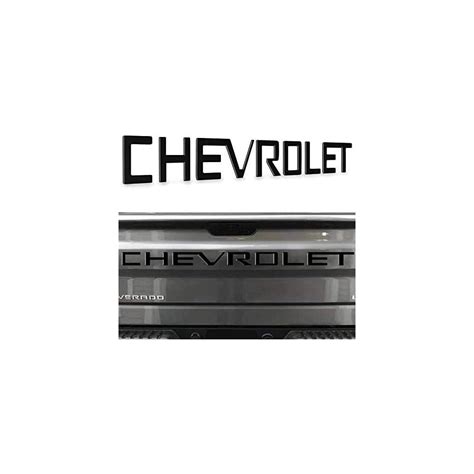 Buy KOLHOFFR Tailgate Insert Letters Compatible for 2019-2021 Chevrole ...