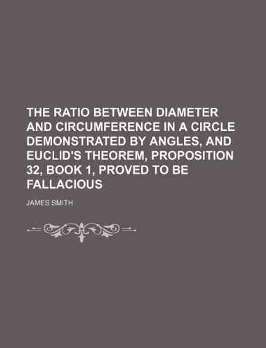 The Ratio Between Diameter and Circumference in a Circle Demonstrated ...