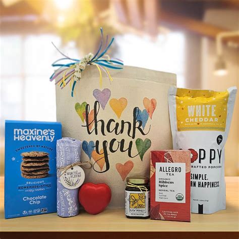 A Heartfelt Thank You Gift Basket | It's Only Natural Gifts