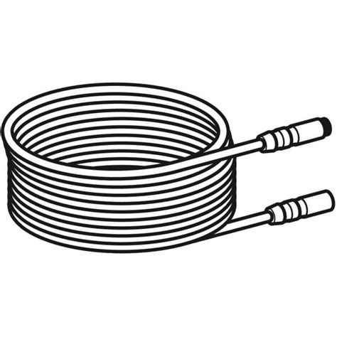 Power supply and extension cable 12 V, for Geberit DuoFresh module and ...