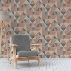 Grey And Burnt Orange Wallpaper by Decor Apex Wood Grain Geo Burnt Orange Wallpaper Grey And Burnt Orange Wallpaper