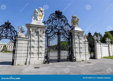 The Gates of the Belvedere, a Historic Complex of Buildings in Vienna ...