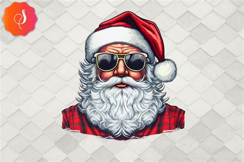 Funny Super Cool Santa Claus Christmas Graphic by Soir.art · Creative ...