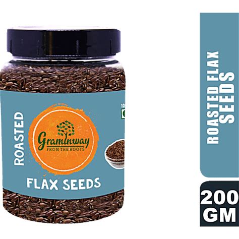 Buy Graminway Roasted Flax Seeds - Rich In Protein, Fibre & Omega 3 ...