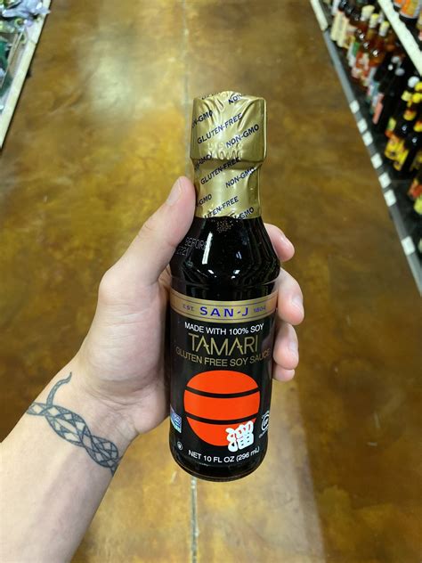 San-J Tamari Gluten-Free Soy Sauce, 10oz — Eastside Asian Market