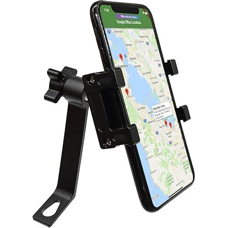 BROLAVIYA 360° Rotation Heavy Duty Aluminum Alloy Mirror Mount Mobile ...