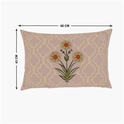 Buy SPACES Rangana Rotary Cotton 210TC Floral Print 3Pcs Super King ...
