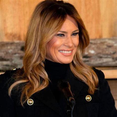 Melania Trump Hair Melania Trump Has New Hashtag #PoweroftheFirstLady