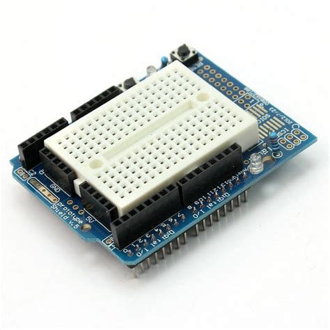 Arduino Uno Protoshield + Mini Breadboard - FR-01-529