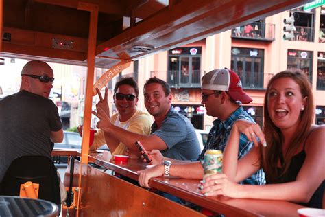Best Things To Do In Nashville: Broadway Pedal Tavern Tour